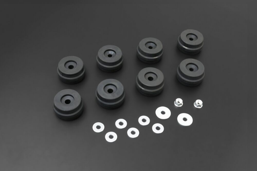 HARDRACE Reinforced Body Mount Bushing Kit - Suzuki Jimny (JB74)