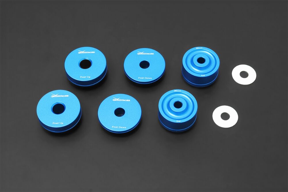 HARDRACE Rear Billet Diff Member Bush Set AYC - Mitsubishi Lancer Evolution VII-IX (CT9A) / Lancer Evolution V-VI (CP9A)
