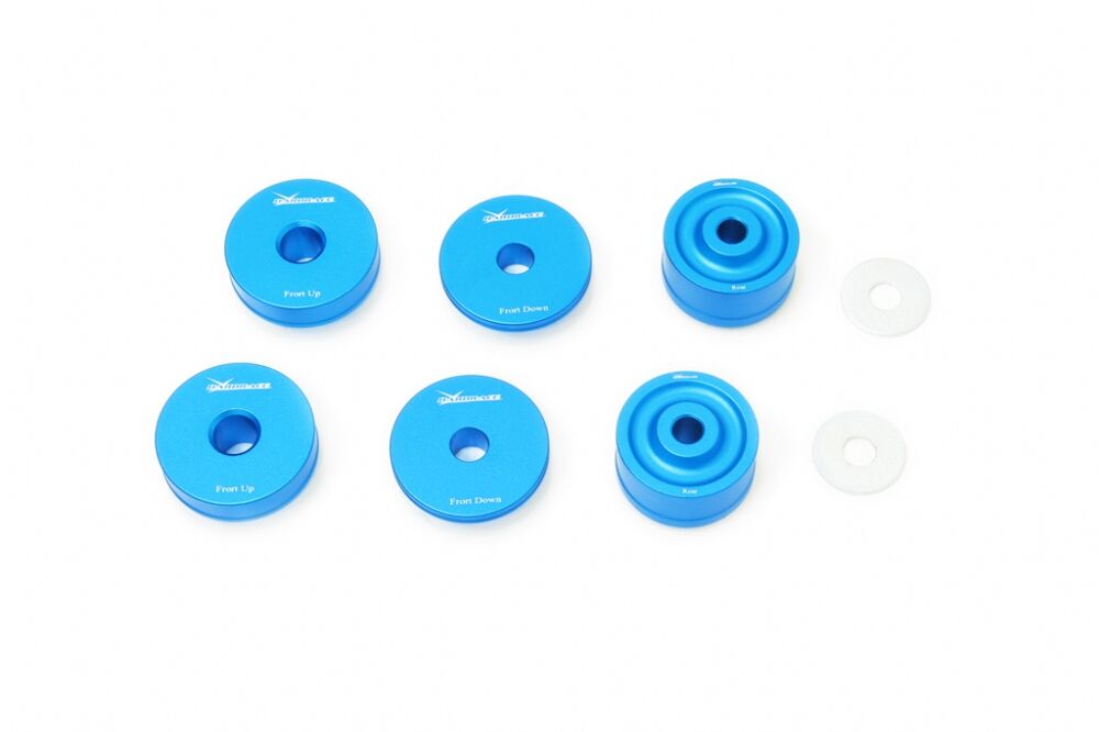 HARDRACE Rear Billet Diff Member Bush Set AYC - Mitsubishi Lancer Evolution VII-IX (CT9A) / Lancer Evolution V-VI (CP9A) - Image 2