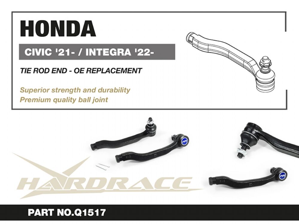 HARDRACE Tie Rod End - Honda Civic (FE/FL) - Image 2