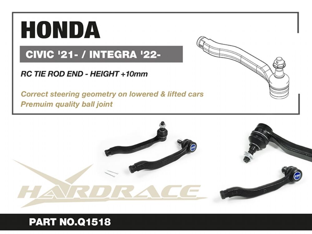 HARDRACE RC Tie Rod Ends - Honda Civic (FE/FL) - Image 2