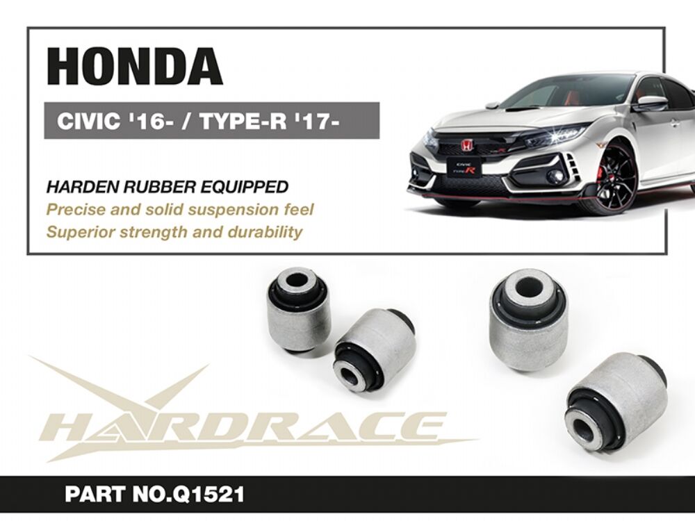HARDRACE Rear Lower Arm Bushing - Honda Civic Type R (FK8/FL5) - Hardened Rubber - Image 2