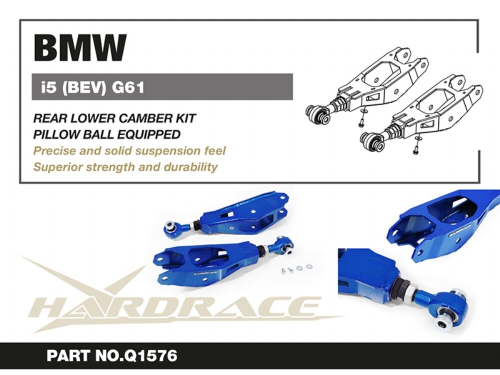 HARDRACE Rear Lower Arm/Camber Kit - BMW 5 Series (G60/G61) - Pillow Ball - Image 2