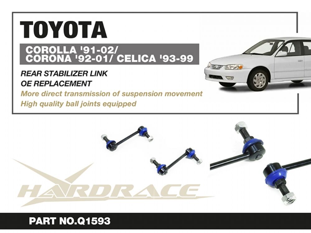HARDRACE Rear Stabiliser Link - Toyota Corona Exiv (ST19x) / Corona Premio (T21x) / Corolla (E110/E100) - Image 2