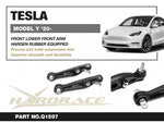 HARDRACE Front Lower Front Straight Arms – Tesla Model Y – info card with part number and key points - Hardrace Thumbnail