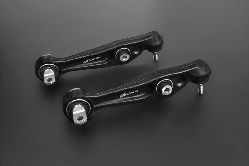 HARDRACE front lower front arms – Tesla Model 3 – pair on dark background - Hardrace