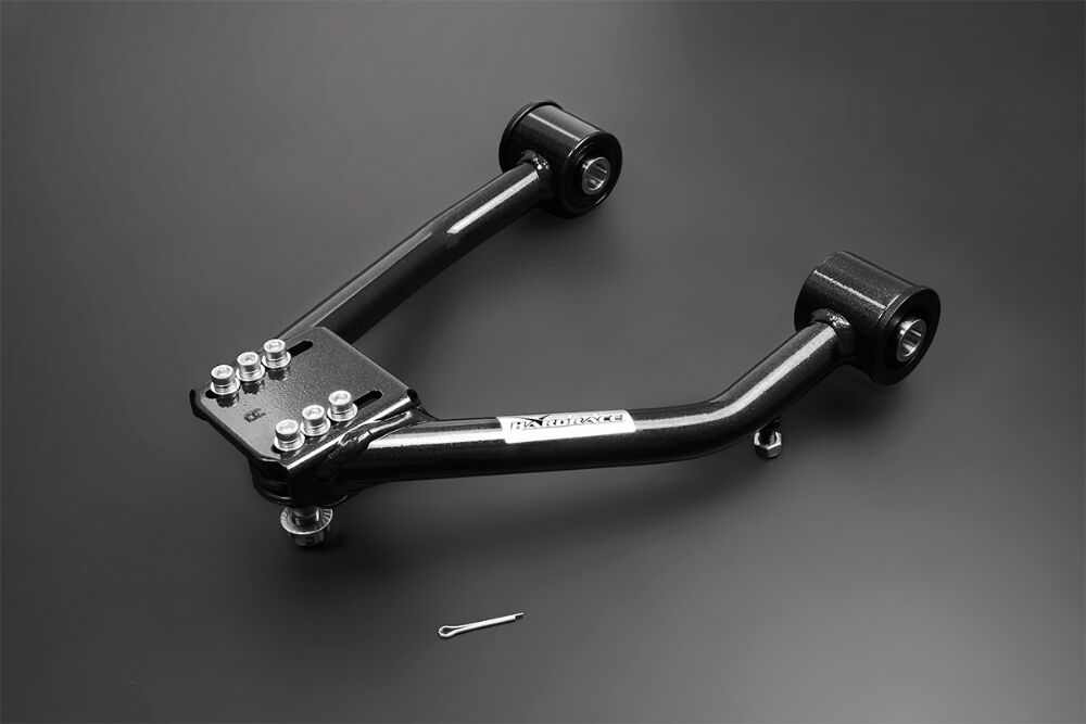 HARDRACE front upper camber arm – Mazda MX-5 NB – single arm on dark background