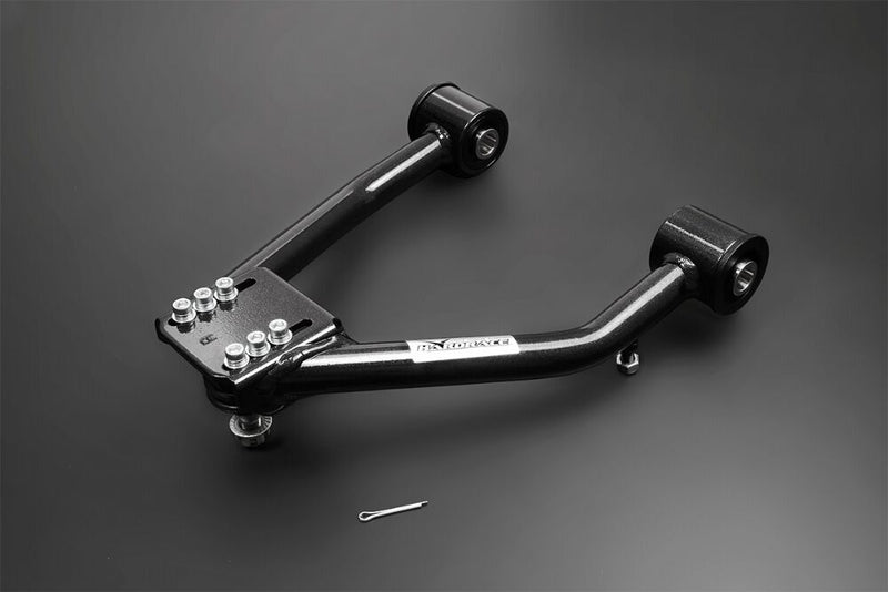 HARDRACE front upper camber arm – Mazda MX-5 NB – single arm on dark background - Hardrace