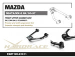 HARDRACE front upper camber arm – Mazda MX-5 NA – part number Q1611 product sheet - Hardrace Thumbnail