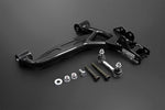 HARDRACE front tubular lower arm – Mazda MX-5 NA/NB – arm, stabiliser link and hardware on dark background - Hardrace Thumbnail