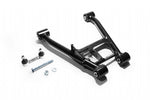 HARDRACE rear tubular lower arm – Mazda MX-5 NA/NB – arm with stabiliser link and bolts on white - Hardrace Thumbnail
