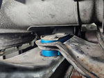 HARDRACE solid transmission crossmember bushings – Subaru – fitted under car - Hardrace Thumbnail