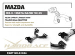 HARDRACE rear upper camber arm – Mazda MX-5 NA/NB – part number Q1624 product sheet - Hardrace Thumbnail