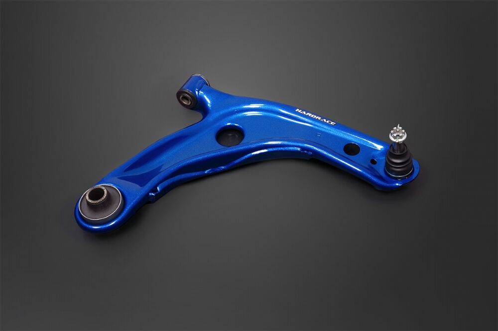 HARDRACE Front Lower Control Arm and RC Ball Joint - Toyota Yaris (XP90/NCP9x/XP130) / Prius c (NHP10) - Hardened Rubber