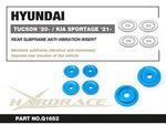 HARDRACE rear subframe inserts – Hyundai Tucson / Kia Sportage – part number Q1652 product sheet - Hardrace Thumbnail