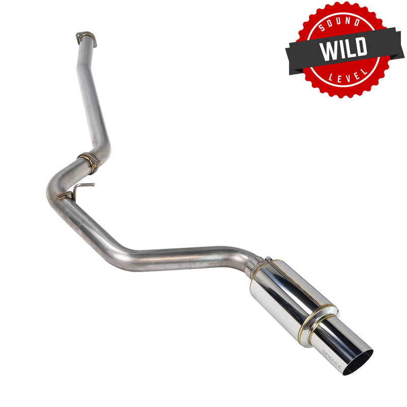 REMARK R1-Spec Catback Exhaust - Subaru Impreza WRX/STI (GRB) - Stainless Steel - REMARK