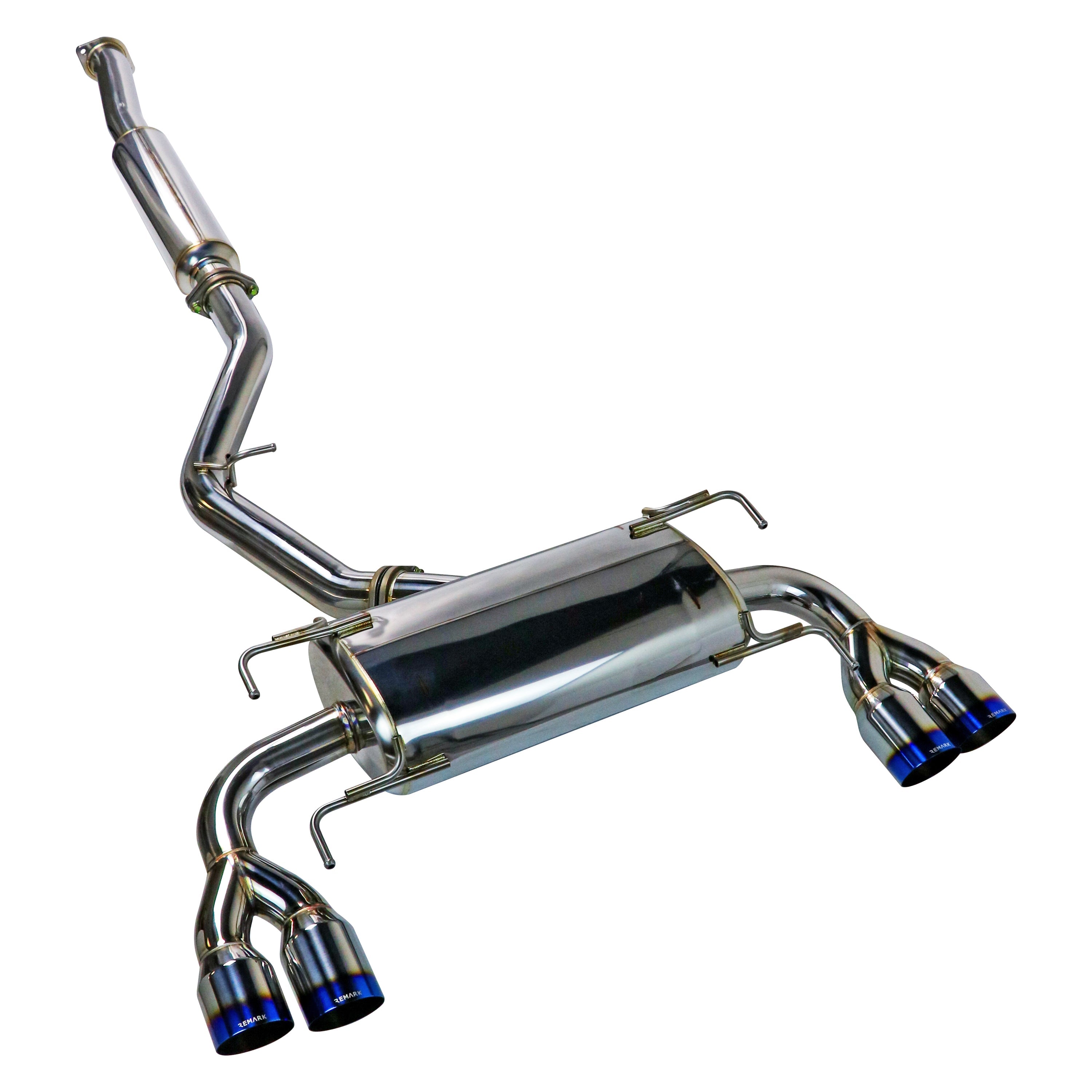REMARK Sports Touring Spec Cat-Back Exhaust - Subaru Impreza WRX/STI Hatchback (GR) - With Resonator - Image 2