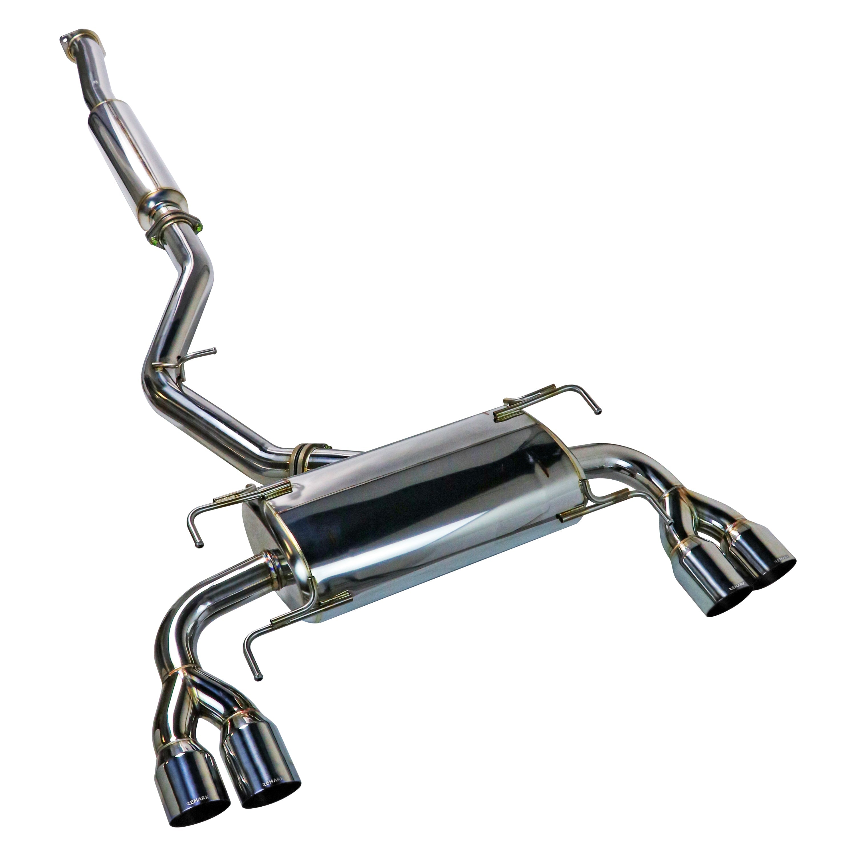 REMARK Sports Touring Spec Cat-Back Exhaust - Subaru Impreza WRX/STI Hatchback (GR) - With Resonator