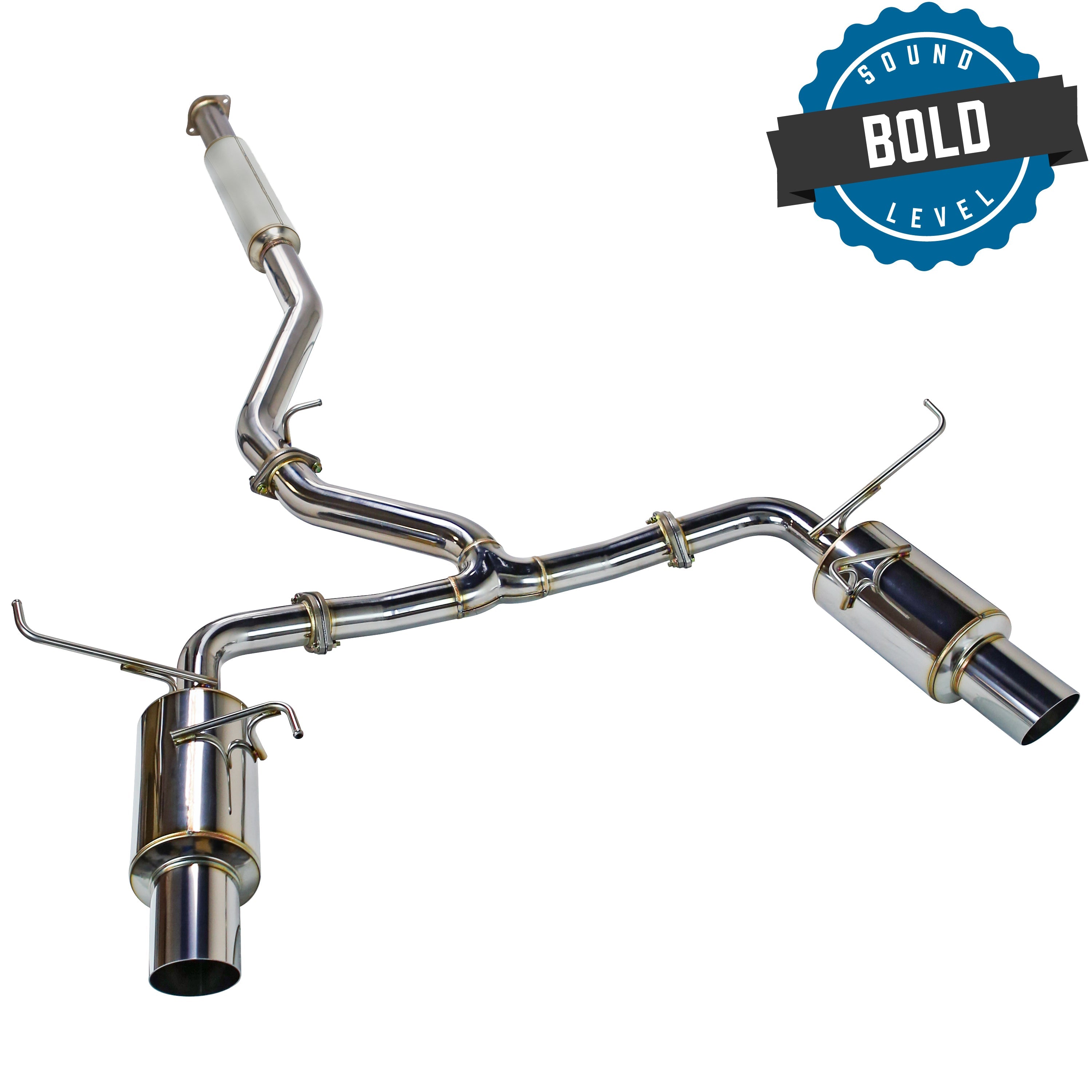 REMARK R1-Spec Dual w/ Resonator Cat-Back Exhaust - Subaru WRX (VB)