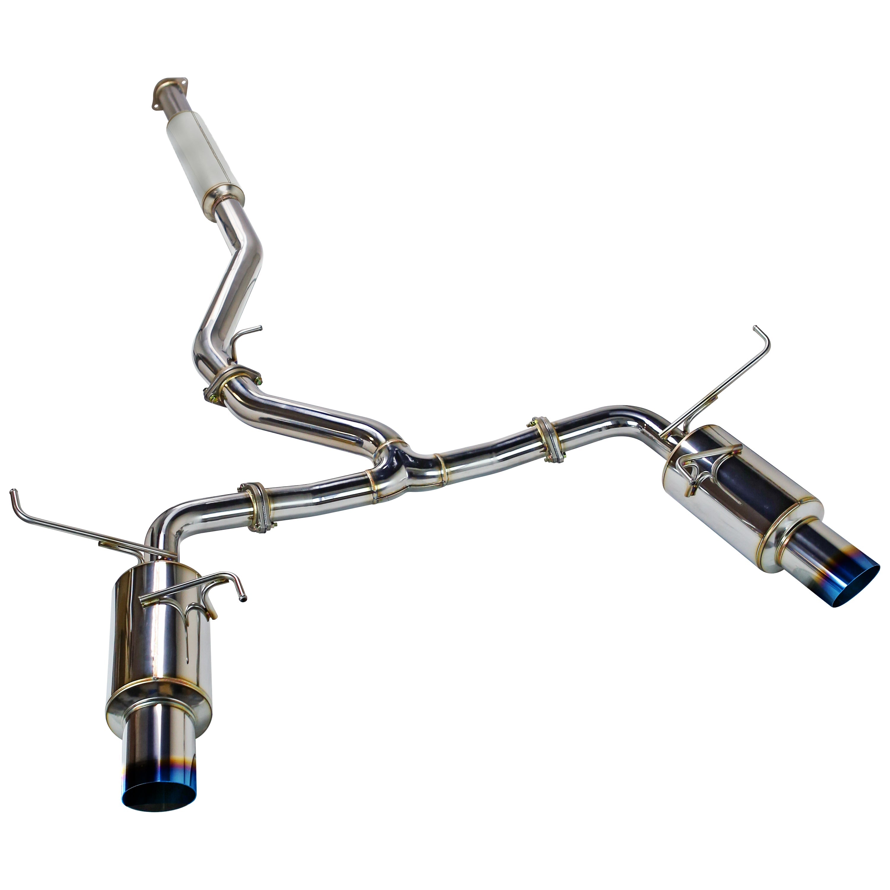 REMARK R1-Spec Dual w/ Resonator Cat-Back Exhaust - Subaru WRX (VB) - Image 2