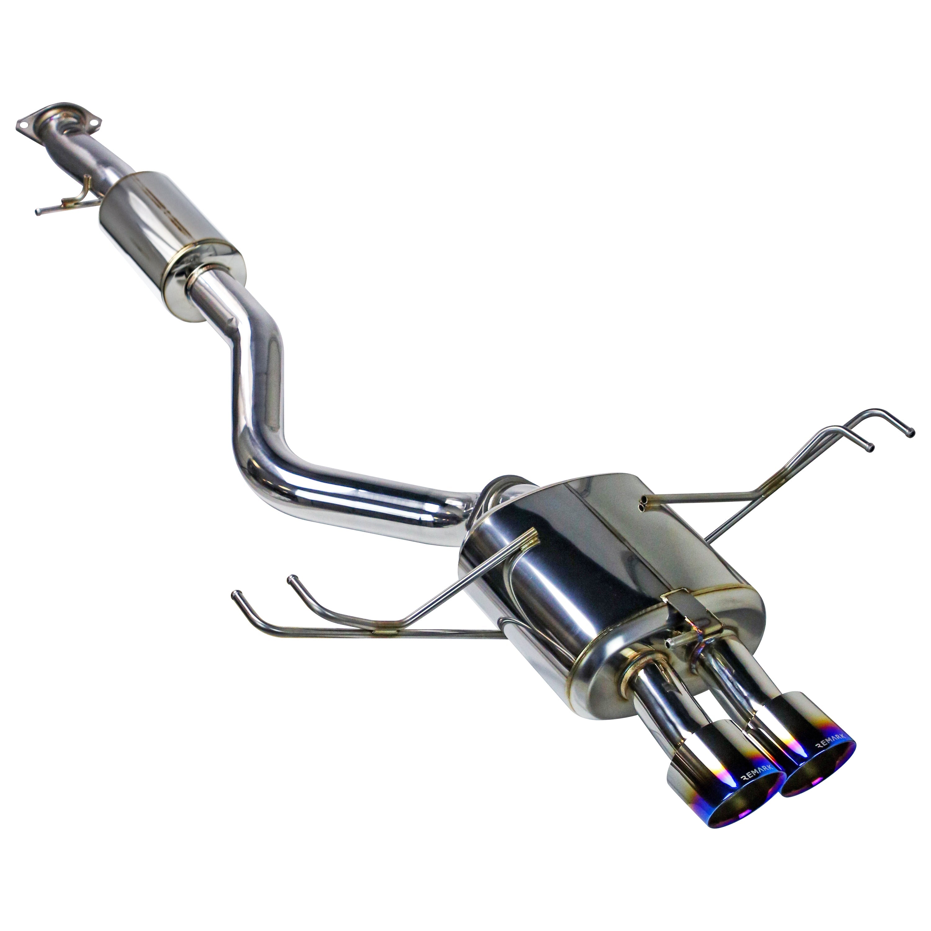 REMARK Elite Spec Cat-Back Exhaust Dual Tip with Resonator - Toyota GR Corolla (GZEA14H) - Image 2