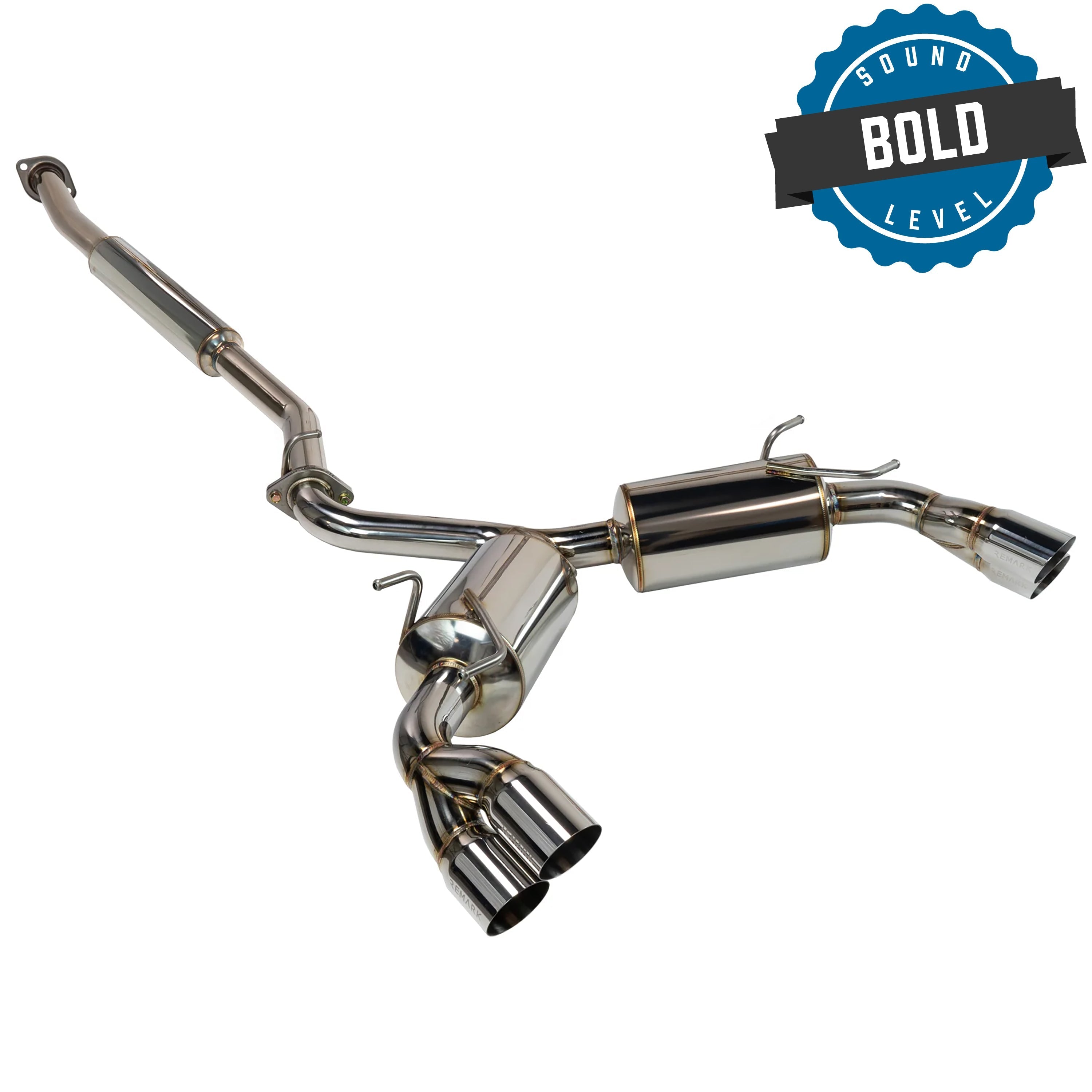 REMARK Sports Touring Exhaust Quad-Exit - Toyota GR86 / Subaru BRZ (ZN8/ZD8) - Stainless Steel