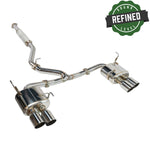 REMARK Sports Touring Cat-Back Exhaust with Resonator - Subaru WRX (VB) - 4" Stainless - REMARK Thumbnail