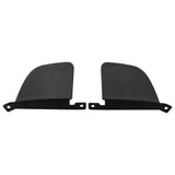 rmk Design Carbon Fibre Outer Exhaust Block Off Plates - Toyota GR Corolla (GZEA14) - Dry Carbon 2x2 Weave