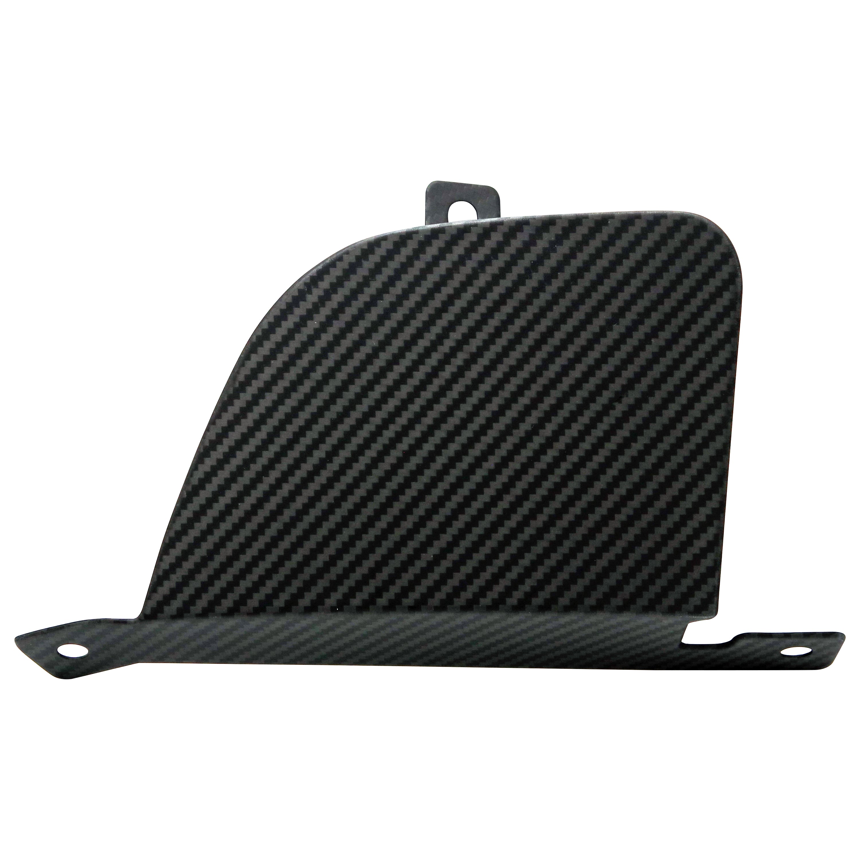 rmk Design Carbon Fibre Outer Exhaust Block Off Plates - Toyota GR Corolla (GZEA14) - Dry Carbon 2x2 Weave - Image 2