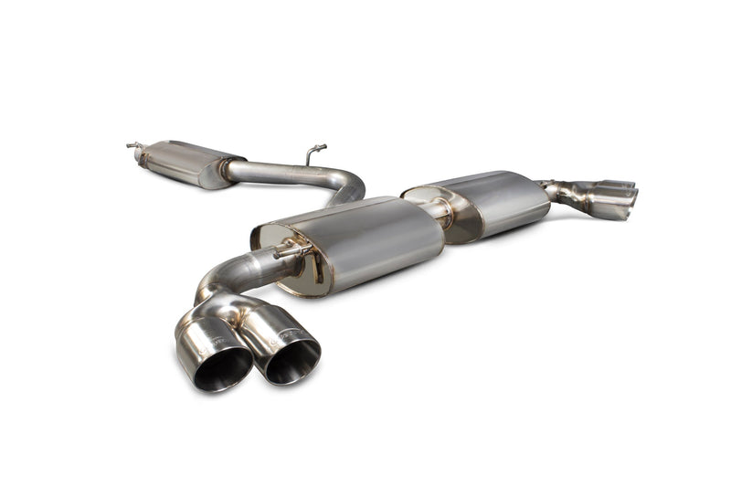Scorpion Cat-Back Exhaust System - Audi TT (Mk2) 3.2 V6/TT S (Mk2) - 70mm - Scorpion Exhausts