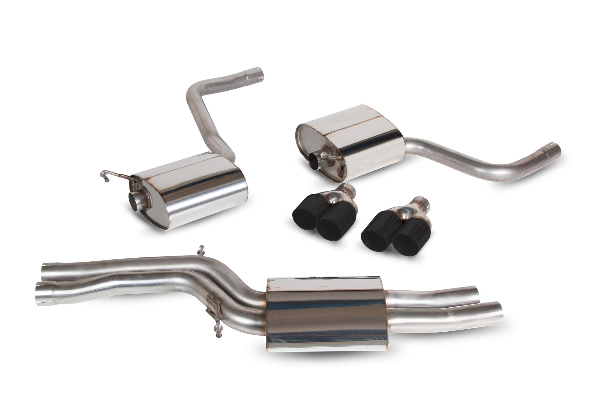 Scorpion Half System - Audi S4 B8/8.5 3.0 TFSI V6 Quattro Saloon / Sedan / Avant (B8/B8.5) - 63.5mm