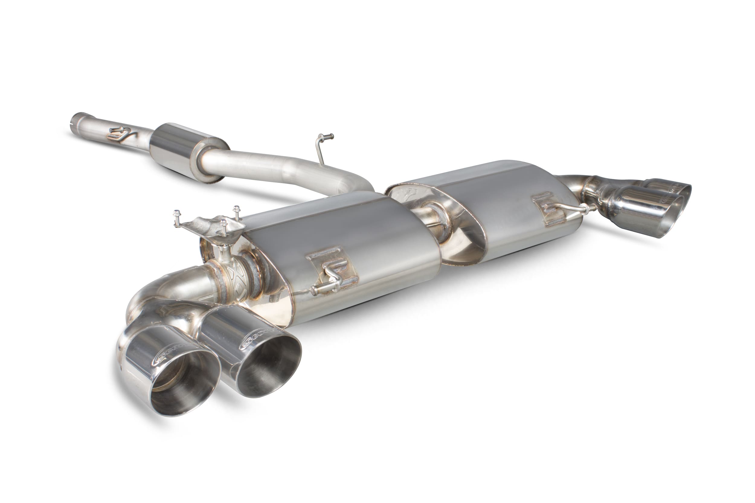 Scorpion Cat-Back Exhaust System - Audi S1 2.0 TFSI Quattro - 70mm