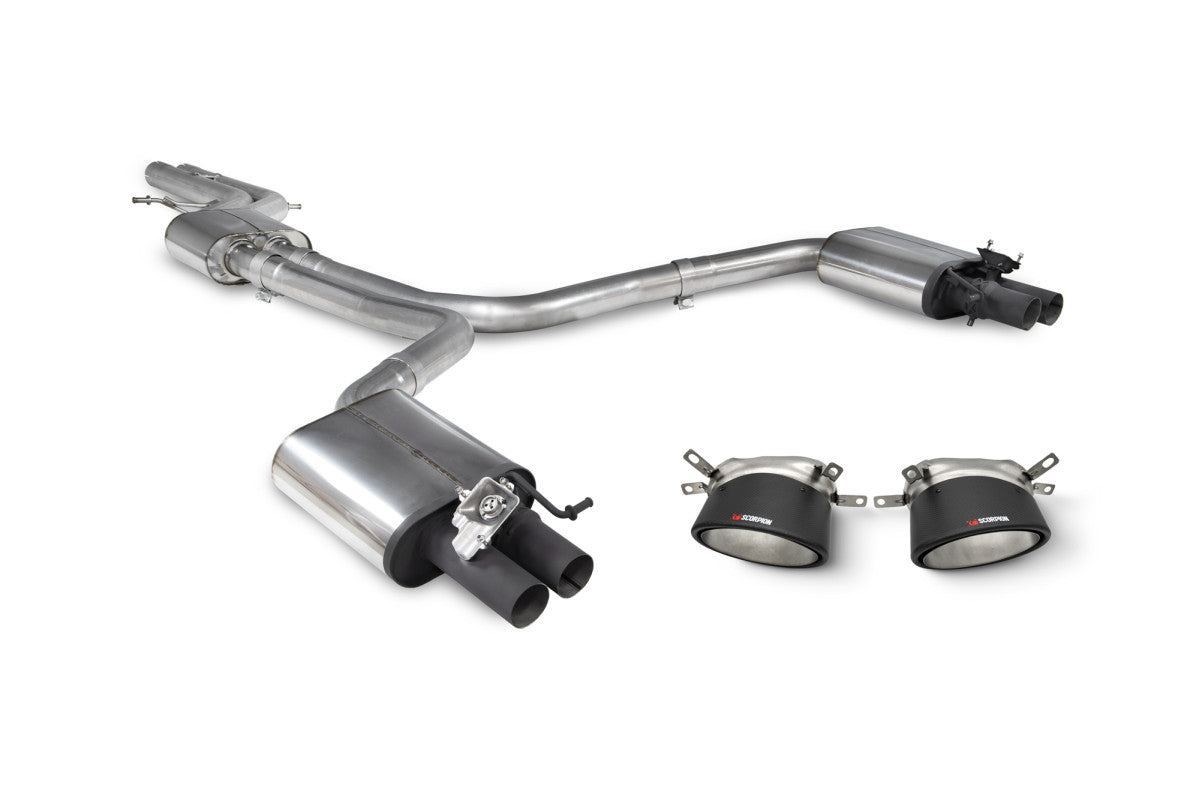 Scorpion Ascari RS Half System - Audi RS6 (C7) Avant / RS7 (C7) 4.0 TFSI