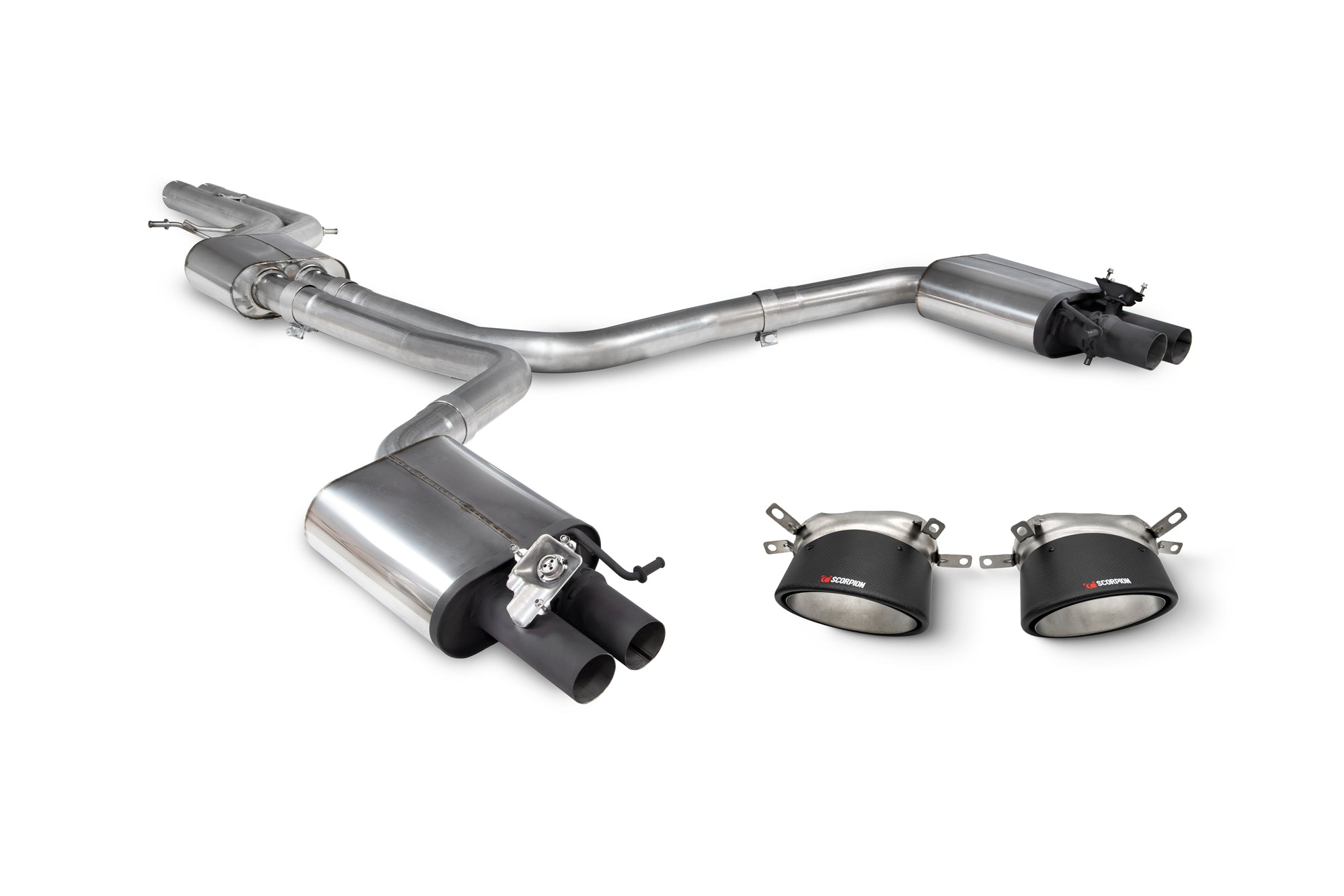 Scorpion Half System - Audi RS7 C7 - 70mm