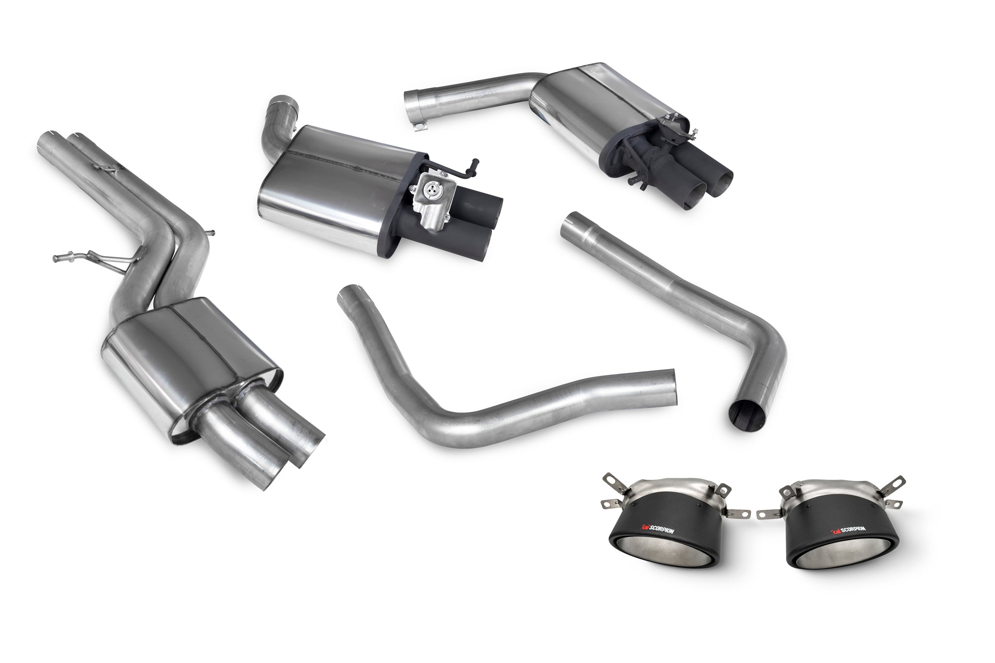 Scorpion Half System - Audi RS7 C7 - 70mm