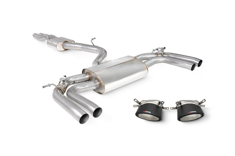 Scorpion GPF-Back Exhaust System - Audi RS3 (8Y) Sportback - 80mm - Scorpion Exhausts