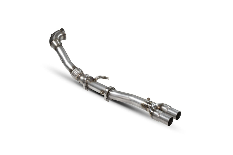 Scorpion downpipe – Audi RS3 8V / 8Y GPF – de-cat version – assembled - Scorpion Exhausts