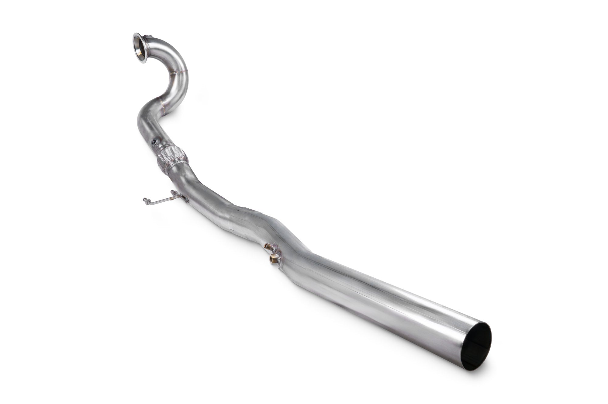 Scorpion De-Cat Turbo Downpipe - Audi S3 (8Y) Sportback / Saloon / VW Golf (Mk8/Mk8.5) R - 80mm