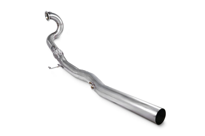 Scorpion De-Cat Turbo Downpipe - Audi S3 (8Y) Sportback / Saloon / VW Golf (Mk8/Mk8.5) R - 80mm - Scorpion Exhausts