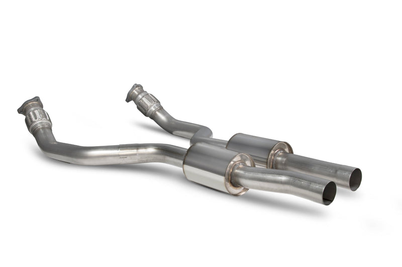 Scorpion Resonated Front Section - Audi S4 B8/8.5 3.0 TFSI V6 Quattro Saloon / Sedan / Avant - 63.5mm - Scorpion Exhausts