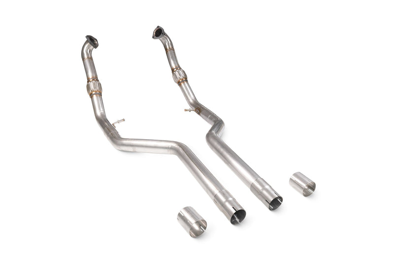 Scorpion Front Section - Audi S4 (B9) Quattro 3.0T V6 Avant / Saloon/Sedan. - 63.5mm - Scorpion Exhausts
