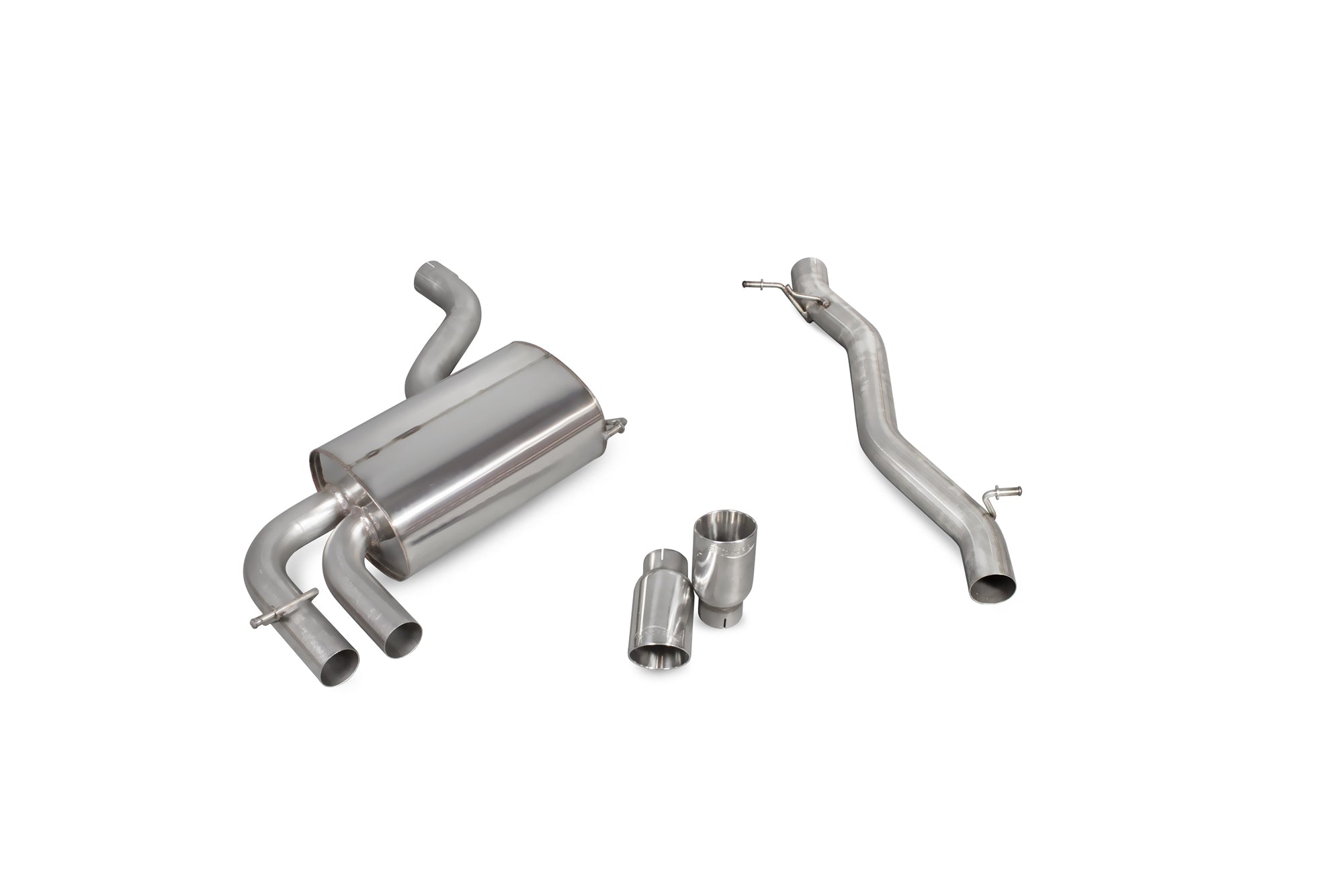 Scorpion Cat-Back Exhaust System - Audi S3 (8P) 3 Door / Sportback - 70mm