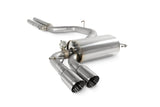Scorpion Secondary Cat-Back Exhaust System - Audi RS3 (8P) - 80mm