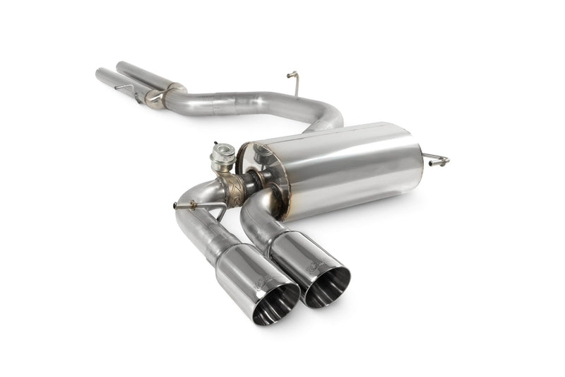 Scorpion Secondary Cat-Back Exhaust System - Audi RS3 (8P) - 80mm - Scorpion Exhausts