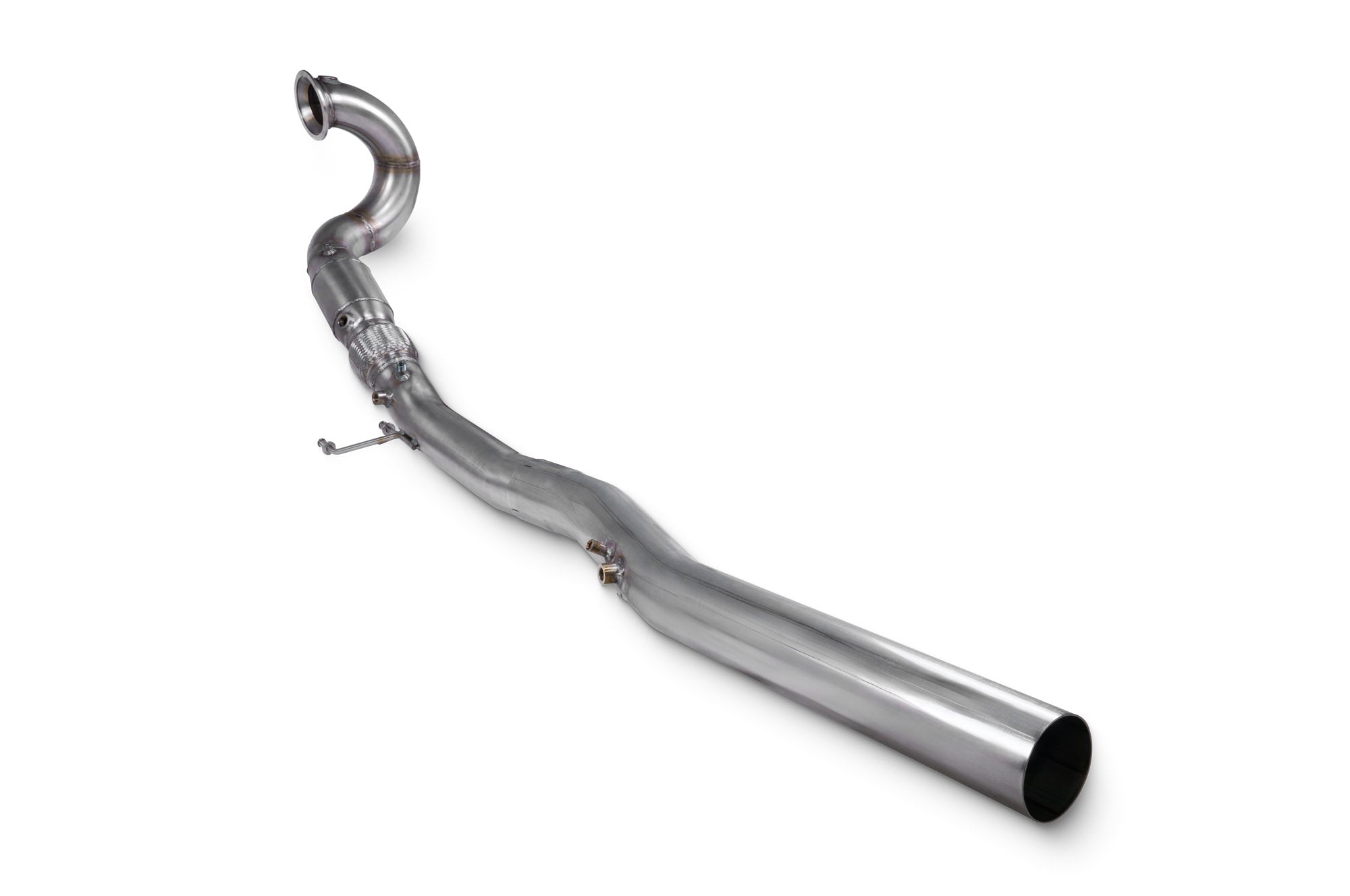 Scorpion Sports Cat Downpipe - Audi S3 (8Y) Sportback / Saloon / VW Golf (Mk8/Mk8.5) R / Audi SQ2 - 80mm