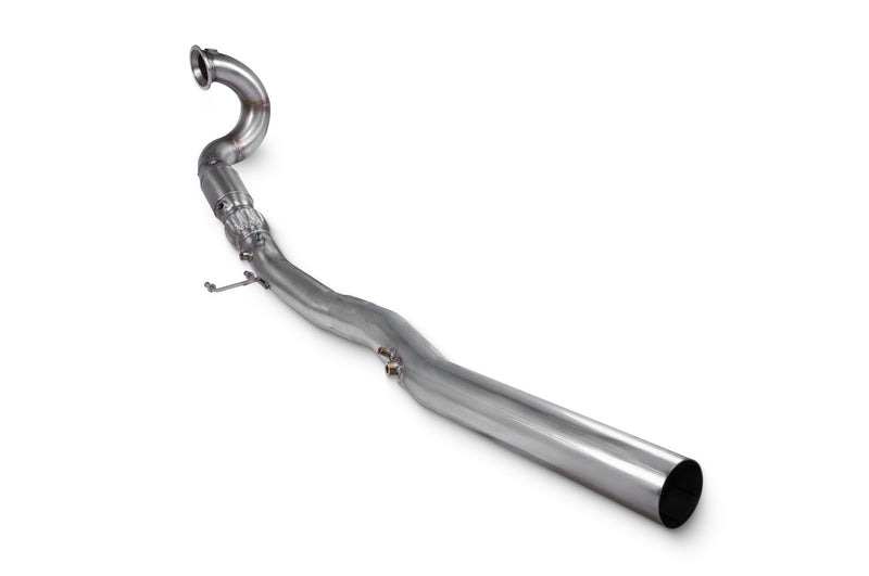 Scorpion Sports Cat Downpipe - Audi S3 (8Y) Sportback / Saloon / VW Golf (Mk8/Mk8.5) R / Audi SQ2 - 80mm - Scorpion Exhausts