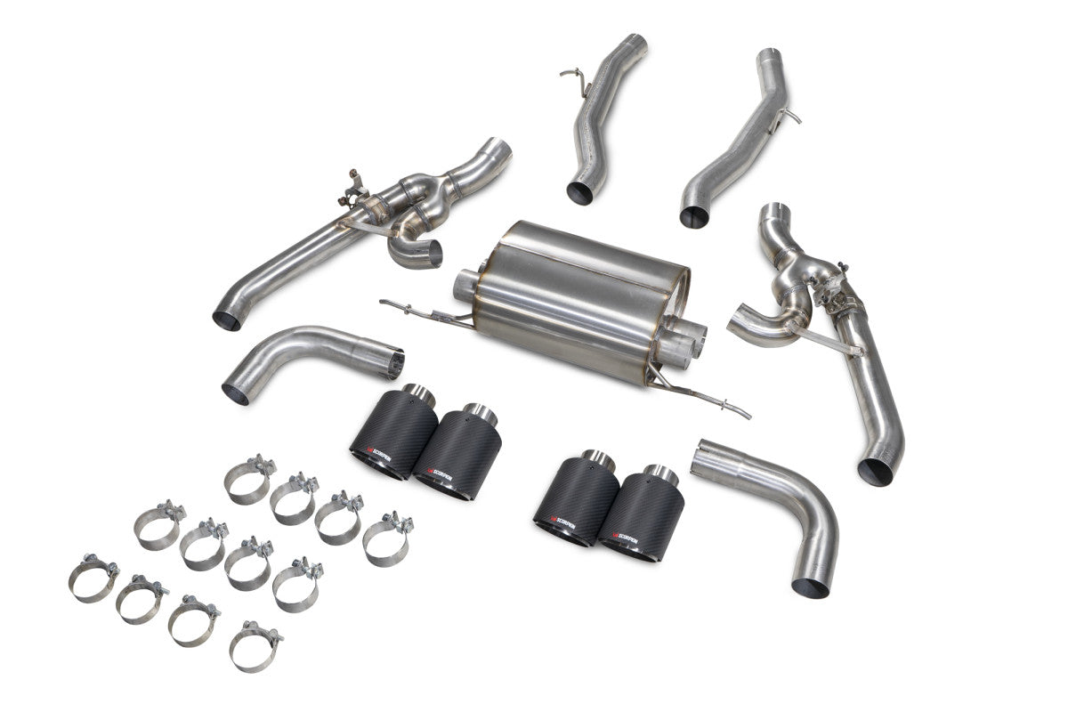 Scorpion Valved Half System - BMW X3M (F97) / X4M (F98) Pre-LCI