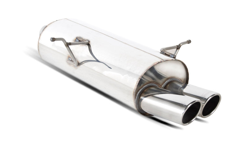 Scorpion Rear Silencer - BMW 316/318 (E46) - 63.5mm - Scorpion Exhausts