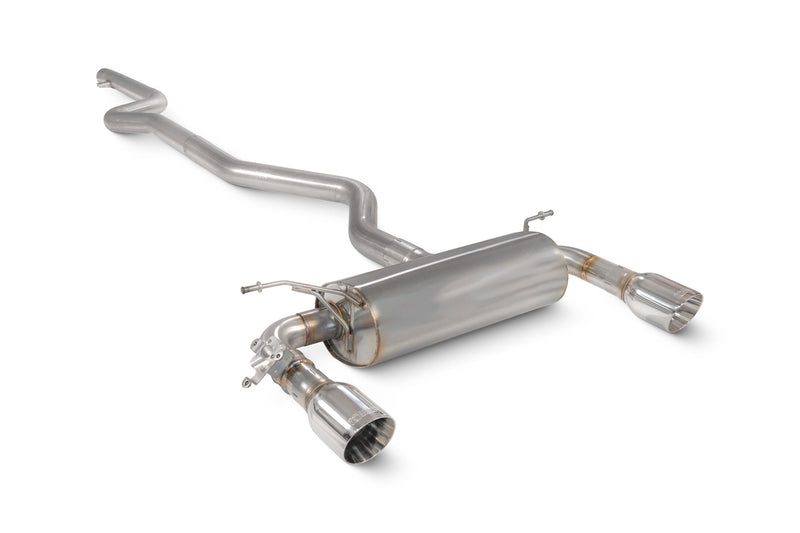 Scorpion Cat-Back Exhaust System - BMW 340i (F30/F31) / 440i (F32/F33/F36) Including xDrive - 80mm - Scorpion Exhausts