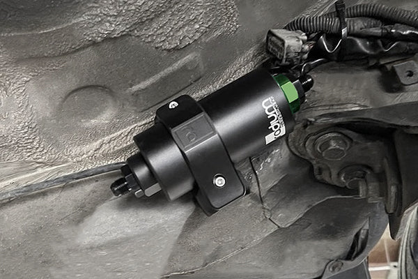 Radium Engineering Fuel Filter Mount – Toyota Supra MK4 / Lexus SC300 SC400 - Chicane Australia